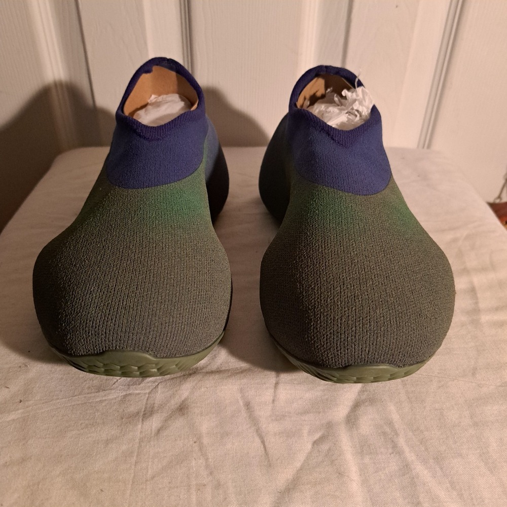 Yeezy Knit Sock Shoes Slip On Green Blue Size 6‎ US